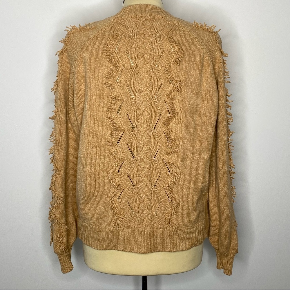Rails Francis Fringe Sweater In Camel - image 4